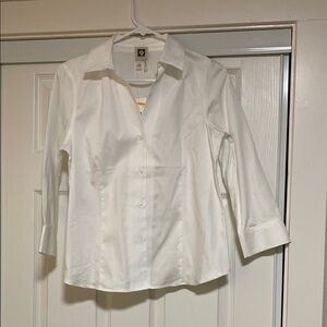 White Button-Up Shirt